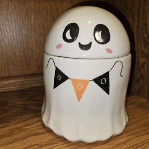 At Home - Charming Ghost Ceramic Cookie Jar